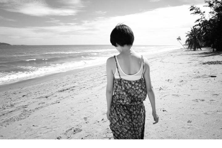 谢娜早期小清新文艺写真