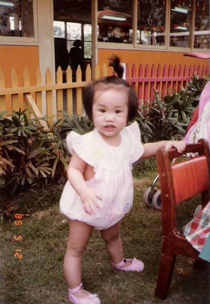 台湾女明星杨丞琳青春岁月照曝光