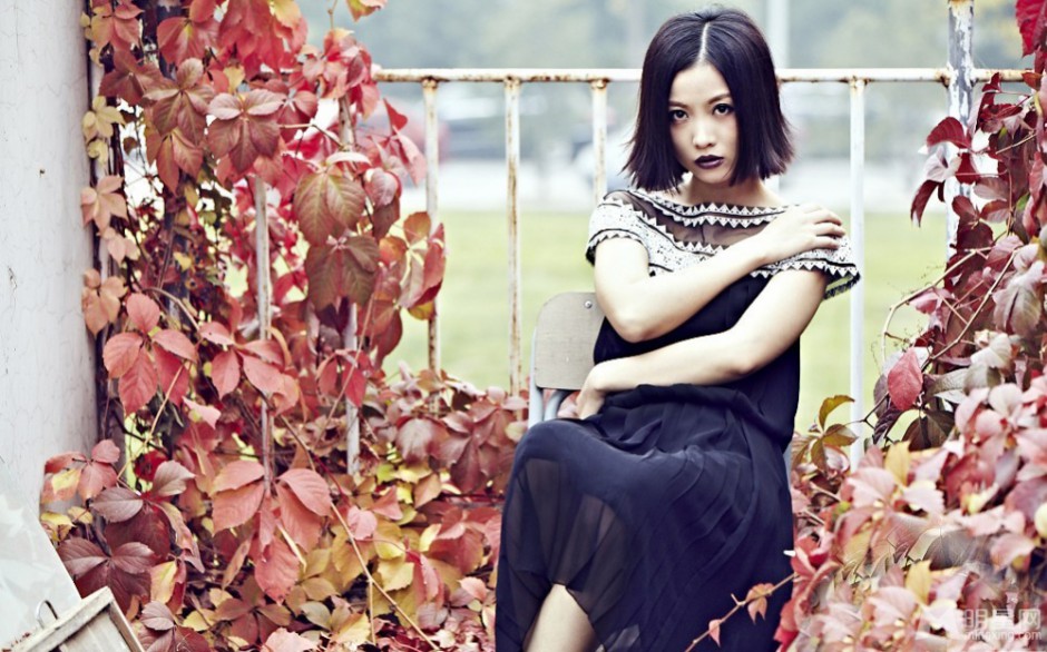 姚贝娜演绎时尚冷艳女王组图