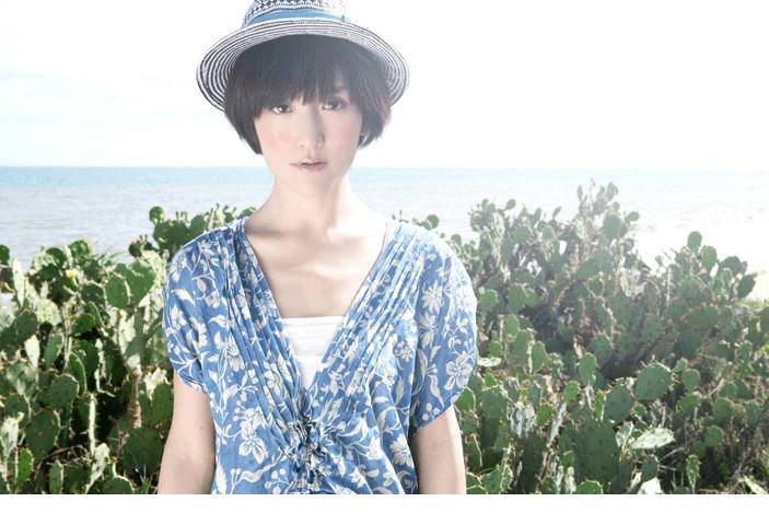 谢娜早期小清新文艺写真