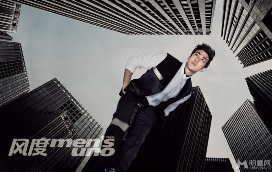 李治廷创意时尚特写登风度杂志