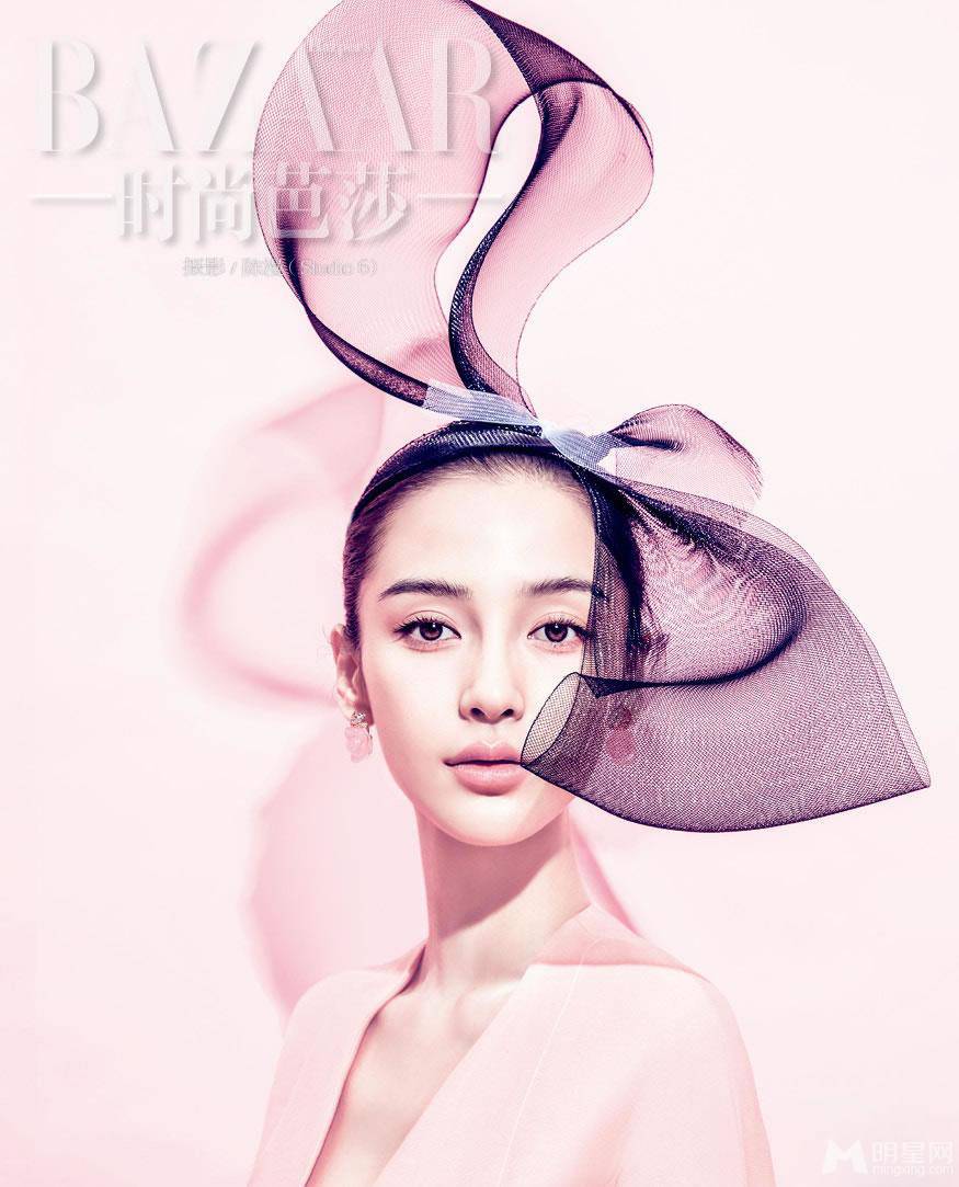 Angelababy变身时尚俏佳人唯美组图