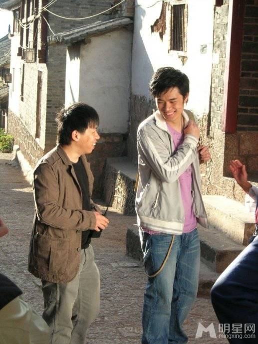 陈赫出道早期青涩生活写照