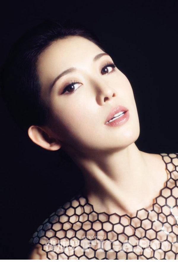 林志玲喜气拍摄温婉迷人写真