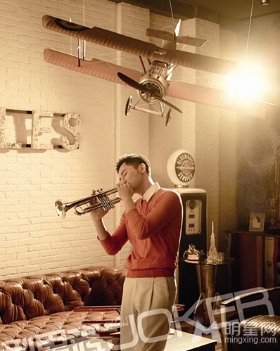 李晨优雅复古型男写真封面