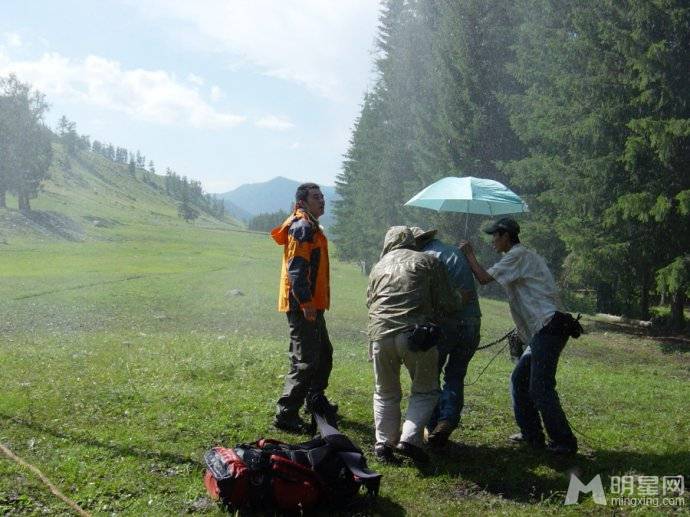 陈赫出道早期青涩生活写照
