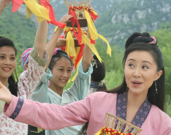 《刘三姐》演员舒畅甜美剧照