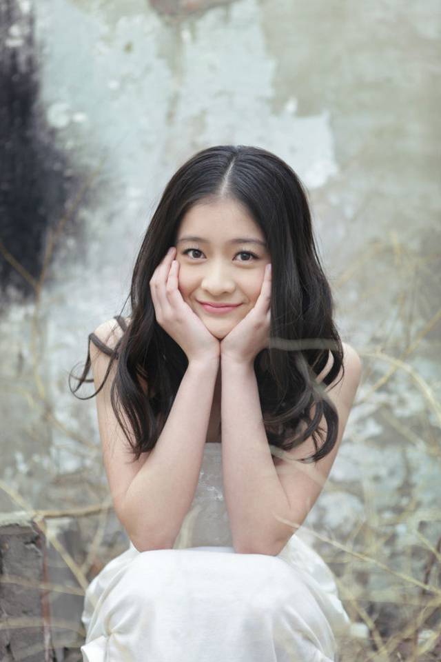 张雪迎甜美清新风格写真图片