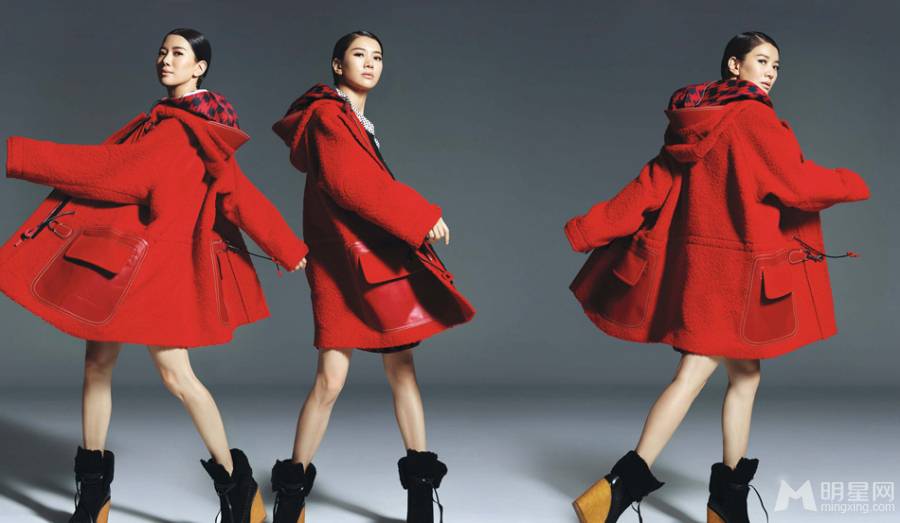 袁咏仪百变造型时尚大片欣赏