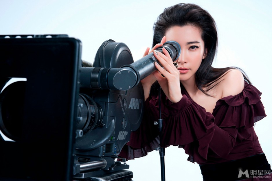 影后才子李冰冰蔡康永的时尚复古写真
