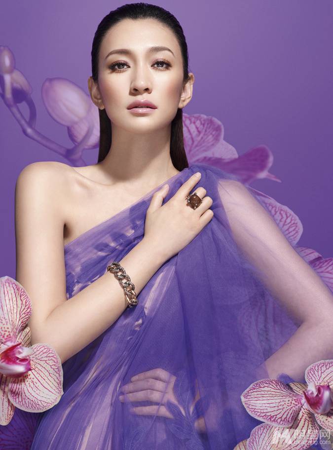 李小冉唯美优雅初春花样大片