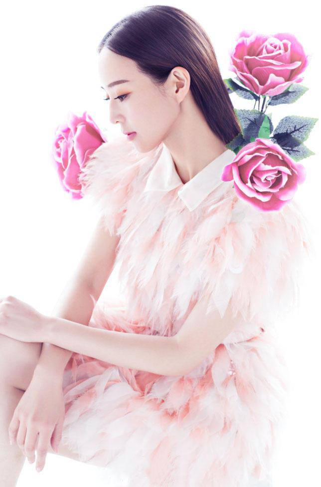张钧甯化身美丽动人花仙子写真