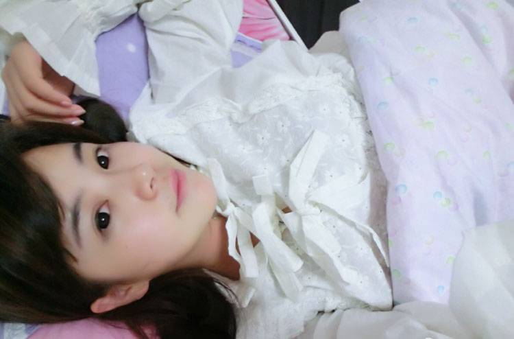 游戏声优小孽唯美清纯素颜照