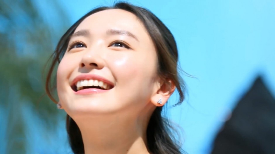 日本清纯女星新垣结衣甜美笑容抓拍