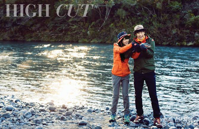 金秀贤秀智户外清新活力写真组图