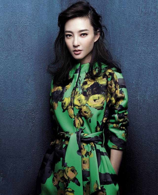 素颜女神王丽坤时尚杂志女人魅力