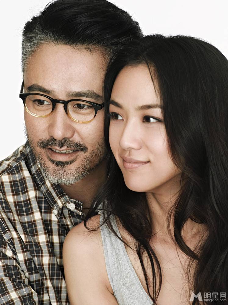 汤唯吴秀波郎才女貌情侣宣传照