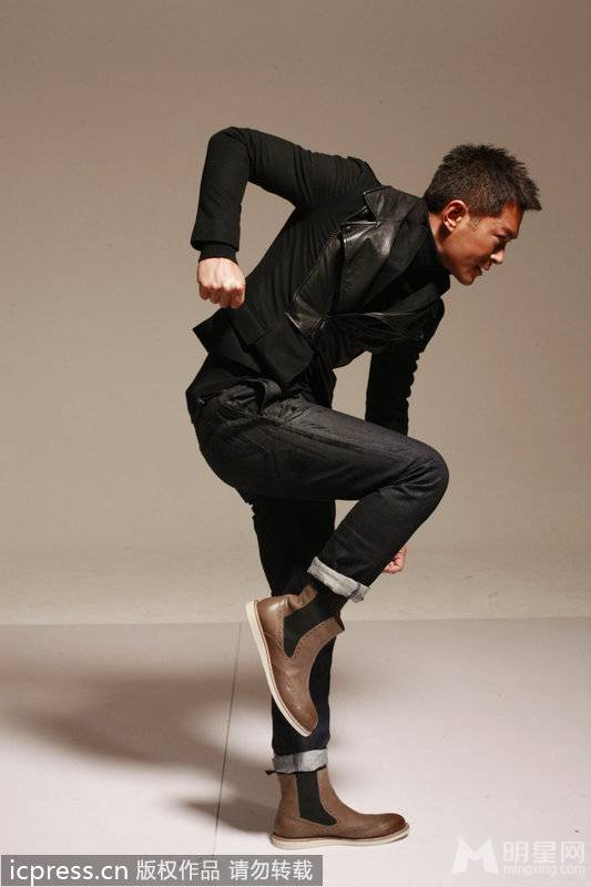 古天乐大展男人成熟霸气最新写真