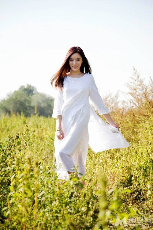 李晨熙小清新文艺范户外写真
