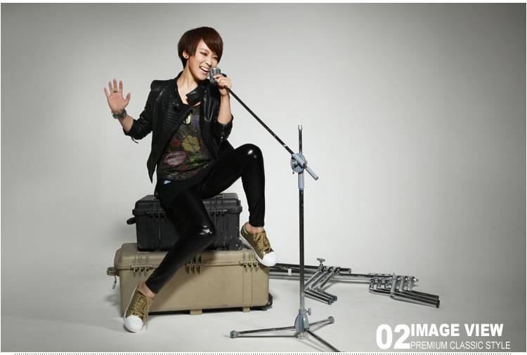 谢楠大玩朋克风个性时尚写真