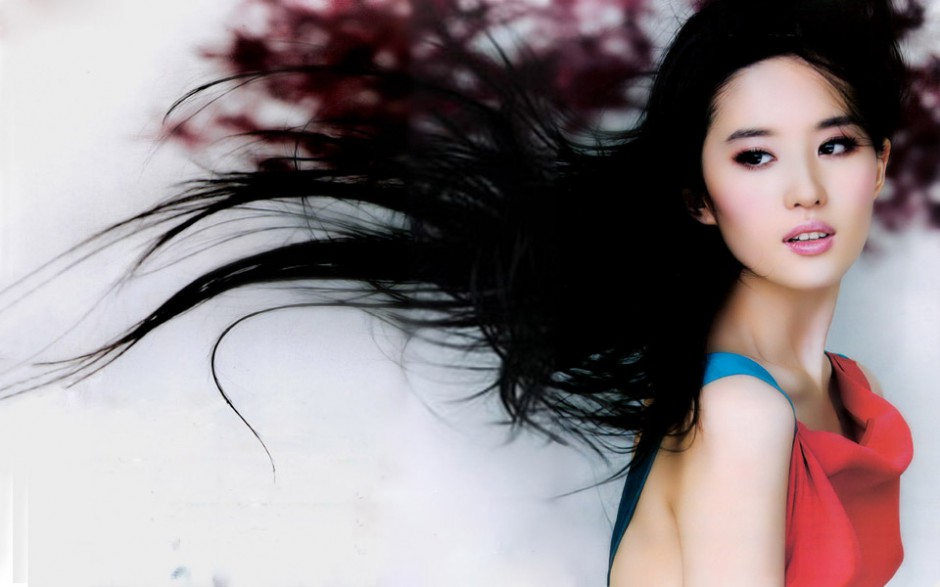 美女演员刘亦菲时尚写真