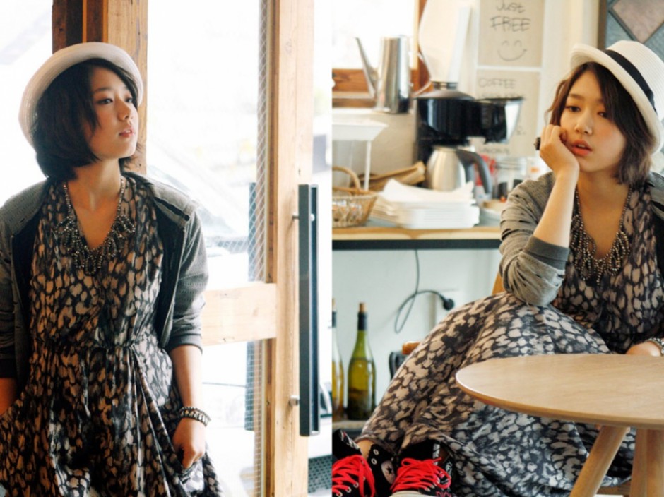 韩国女星朴信惠时尚写真