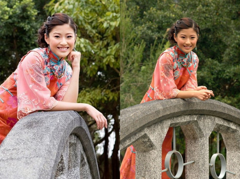 人气偶像周家蔚户外唯美生活写真