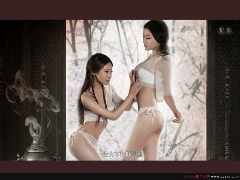 张馨予上演古装赤壁・铜雀台――小乔